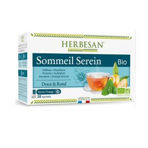 HERBESAN Infusion  sommeil serein bio 20 sachets