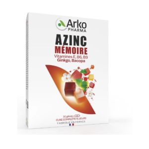 Azinc Mémoire 30 gélules