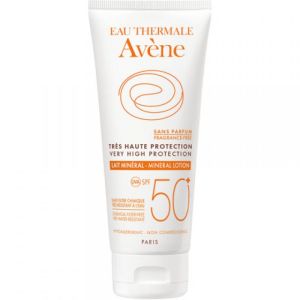 AVENE Lait solaire minéral très haute protection SPF 50+ T/100ml