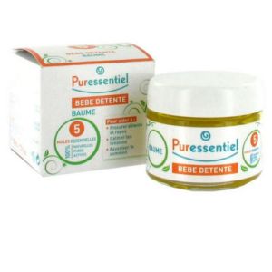 PURESSENTIEL Baume bébé dodo détente aux 5 huiles essentielles Pot 50ml