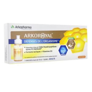 Arkopharma Arko Royal Défenses de l'Organisme 7 Unidoses