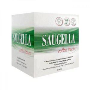 SAUGELLA cotton touch 14 serviettes jour