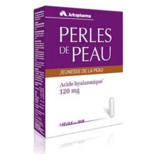 PERLE DE PEAU Complément alimentaire jeunesse de la peau à l'acide hyaluronique 120mg Boîte/30 -