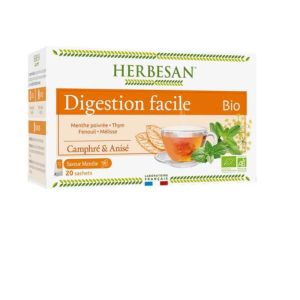 HERBESAN Infusion digestion facile bio 20 sachets