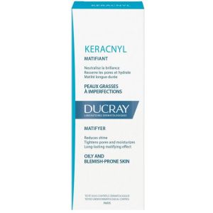 Ducray Keracnyl crème matifiante tube de 30ml