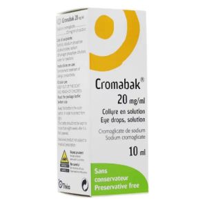 Cromabak collyre 10 ml