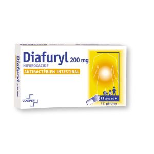 DIAFURYL 200 mg, 12 gélules
