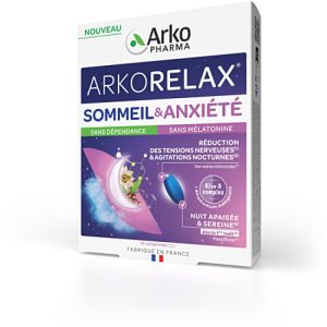 ARKORELAX Sommeil et Anxiété 15 comprimés