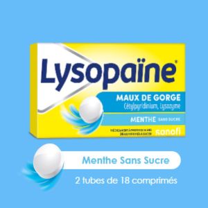 Lysopaïne Sans Sucre 36 comprimés