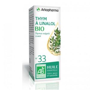 ARKOPHARMA HUILE ESSENTIELLE N°33 THYM A LINALOL BIO 5ML