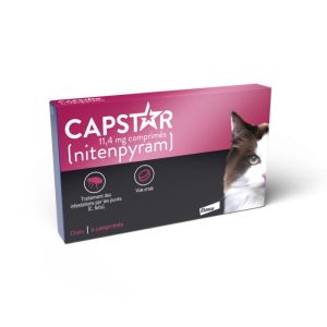 Capstar Chat Boite de 6 comprimés