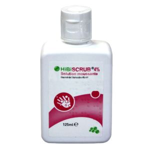 HIBISCRUB 4 %, solution moussante 500 ML