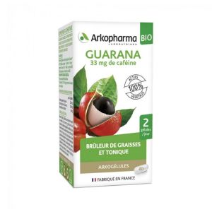 ARKOPHARMA GUARANA 40 GELULES ARKOGELULES