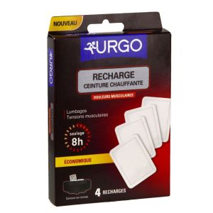 URGO RECHARGE Recharge compresse pour ceinture chauffante Urgo - bt 4