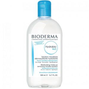 Bioderma Hydrabio H2O Solution Micellaire Démaquillante Hydratante 500 ml