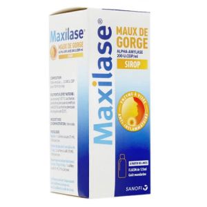 MAaxilase maux de gorge sirop 200 ml