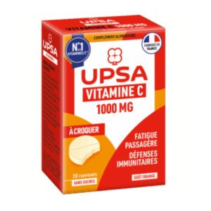 Vit C Upsa 1000Mg A Croquer 15 Cp Tube