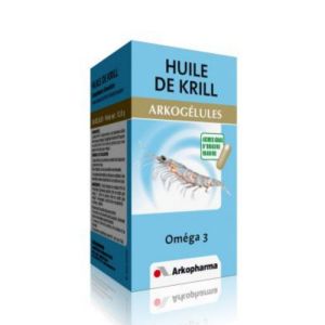 ARKOGELULES HUILE DE KRILL Complément alimentaire oméga 3 Boîte/30