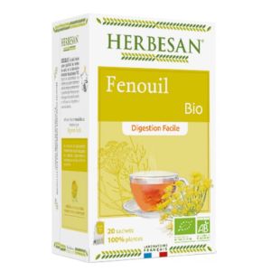 Herbesan Infusion Fenouil bio 20 sachets