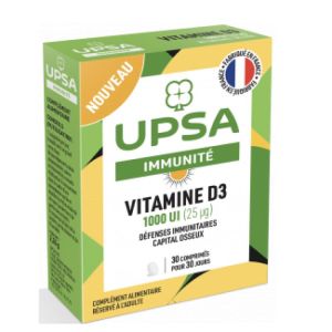 Vitamine D3 1000 UI 30 comprimés