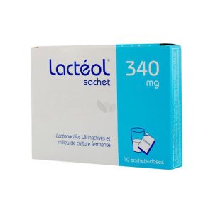 LACTEOL 340 mg, poudre pour suspension buvable en sachet-dose