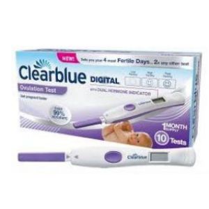 CLEARBLUE TEST OVULATION DIG 2HORMONES10STICK
