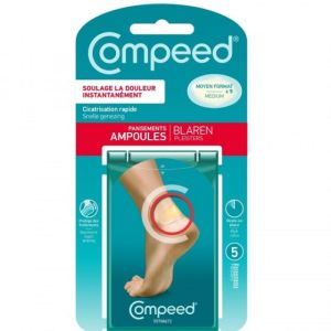 COMPEED Ampoules boite de 5 pansements / moyen format