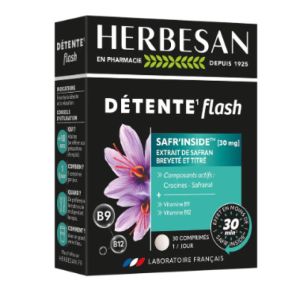 Herbesan Détente Flash 30 comprimés