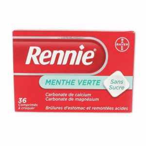 RENNIE SANS SUCRE, 36 comprimés à croquer