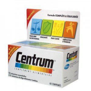 CENTRUM 60 CPS COMPLEMENT ALIMENTAIRE