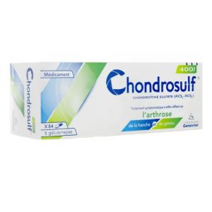 Chondrosulf 400 mg 84 gélules