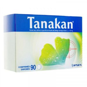 TANAKAN 40 mg 90 comprimés