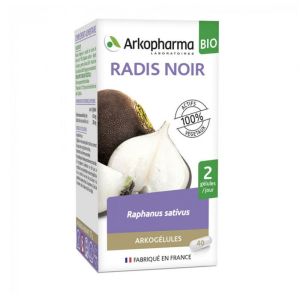 ARKOPHARMA RADIS NOIR BIO 40 GELULES ARKOGELULES