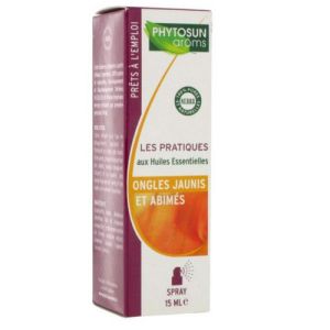 Phytosun Aroms Les Pratiques Ongles Jaunis et Abîmés 15 ml