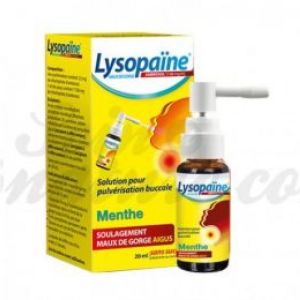 Lysopaine Ambroxol Menthe  Spray 20ml