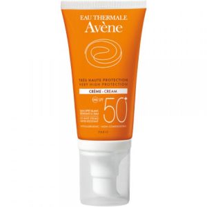 AVENE Crème solaire très haute protection, SPF 50+, sans parfum T/50ml