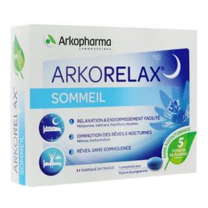 Arkorelax sommeil 15 comprimés