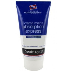 Neutrogena Crème Mains Absorption Express Texture Légère 75ml