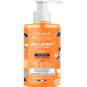 Beauterra Gel Dch Bebe Bio S/Parf 750Ml