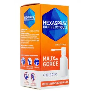 Hexaspray collutoire fruits exotiques 30g