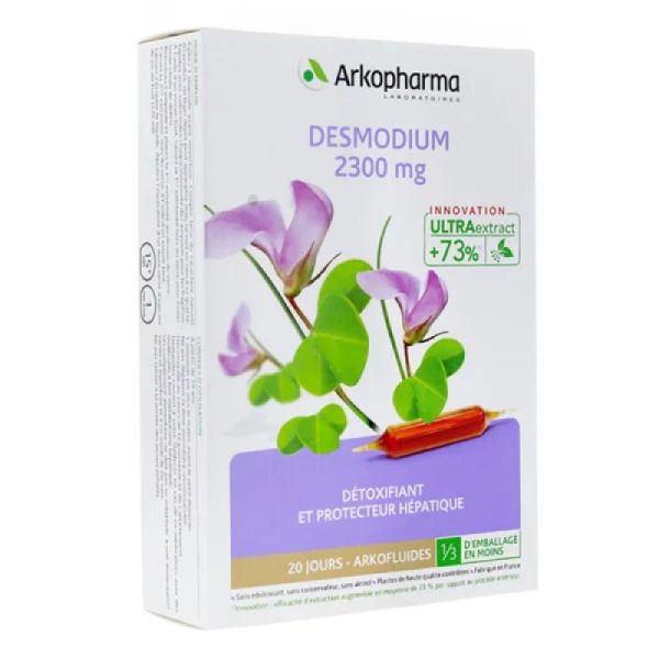 Arkofluides Desmodium 2300 mg 20 ampoules