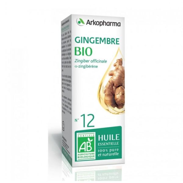 ARKOPHARMA HUILE ESSENTIELLE N°12 GINGEMBRE 5ML