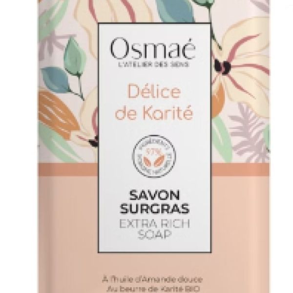 Osmae Savon Surgras Delice Karite Pain 200G