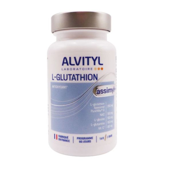 Alvityl Assmilyl+ L-Glutathion 60 gélules