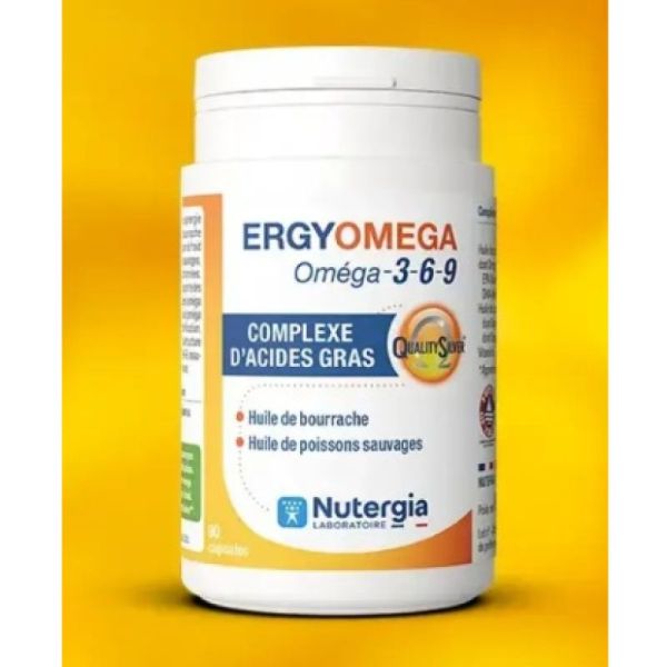 Ergyomega Omega 3-6-9 90 capsules