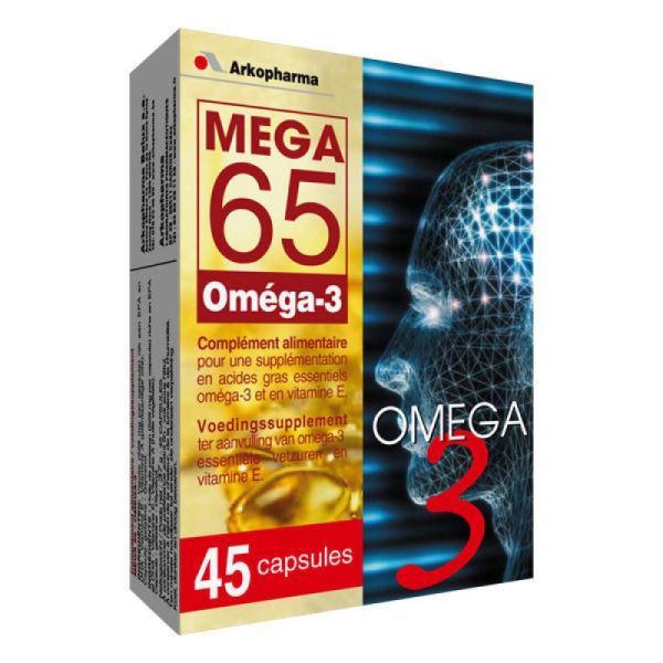 Arkopharma Mega 65, 90 capsules