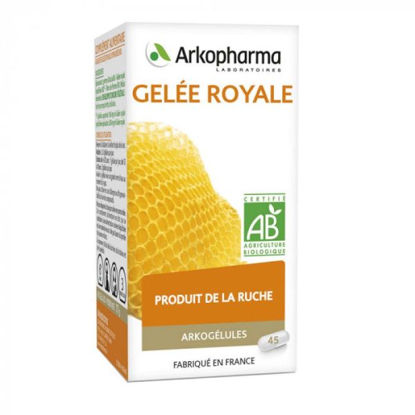 ARKOPHARMA GELEE ROYALE BIO 45 GELULES ARKOGELULES