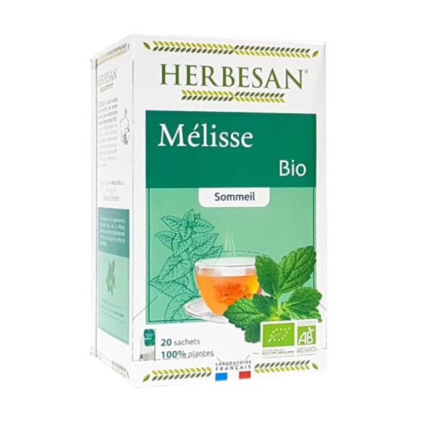 Herbesan Infusion Mélisse bio 20 sachets