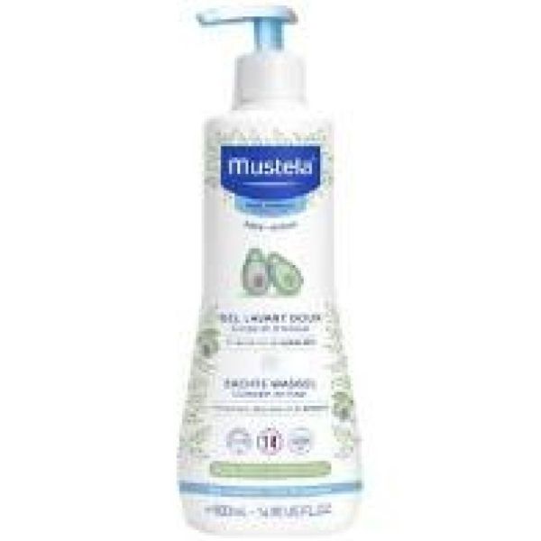 Mustela Gel Lavant Doux Corps/cheveux bio 500ml