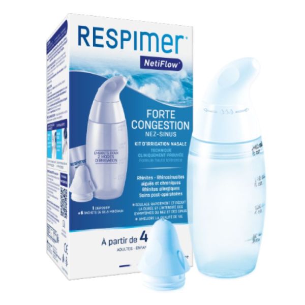 Respimer Netiflow Kit Fl 240Ml6 Sachets